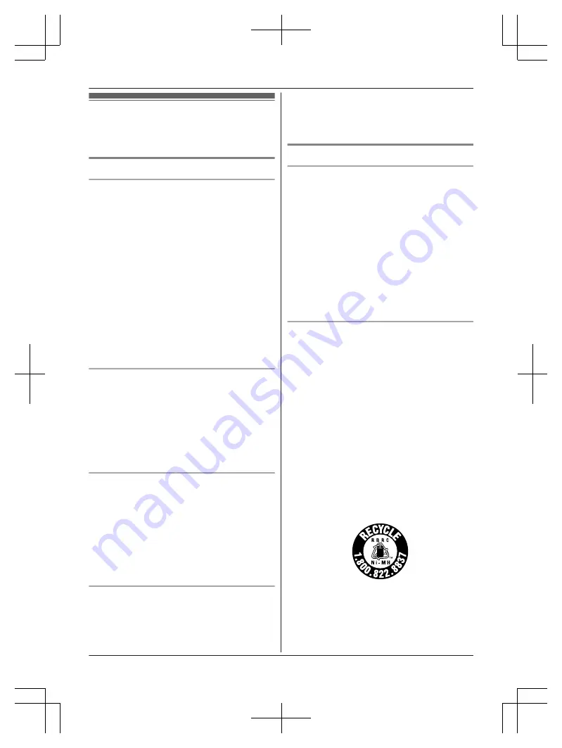 Panasonic KX-TG243CSK Operating Instructions Manual Download Page 5