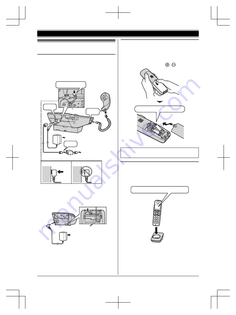 Panasonic KX-TG243CSK Operating Instructions Manual Download Page 7