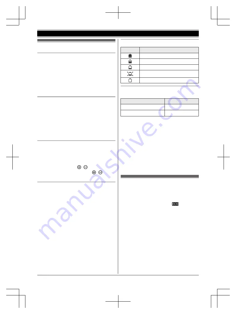 Panasonic KX-TG243CSK Operating Instructions Manual Download Page 8