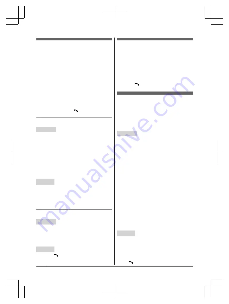 Panasonic KX-TG243CSK Operating Instructions Manual Download Page 38