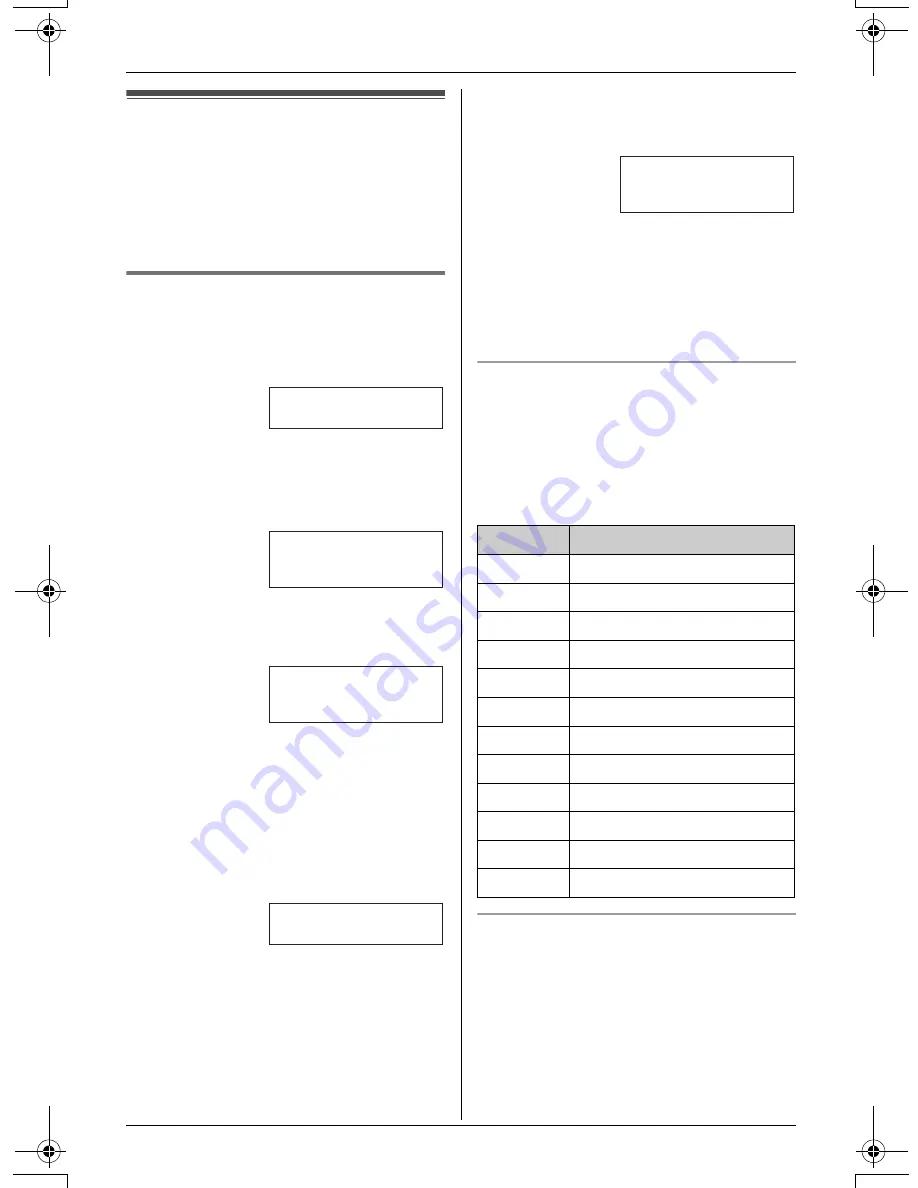 Panasonic KX-TG2480 Operating Instructions Manual Download Page 26