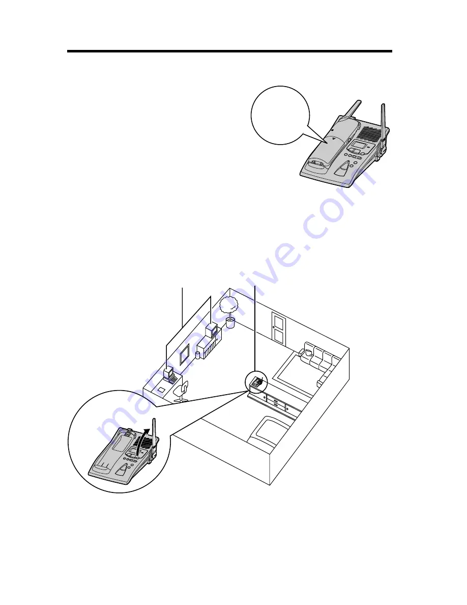 Panasonic KX-TG2481CB Operating Instructions Manual Download Page 3