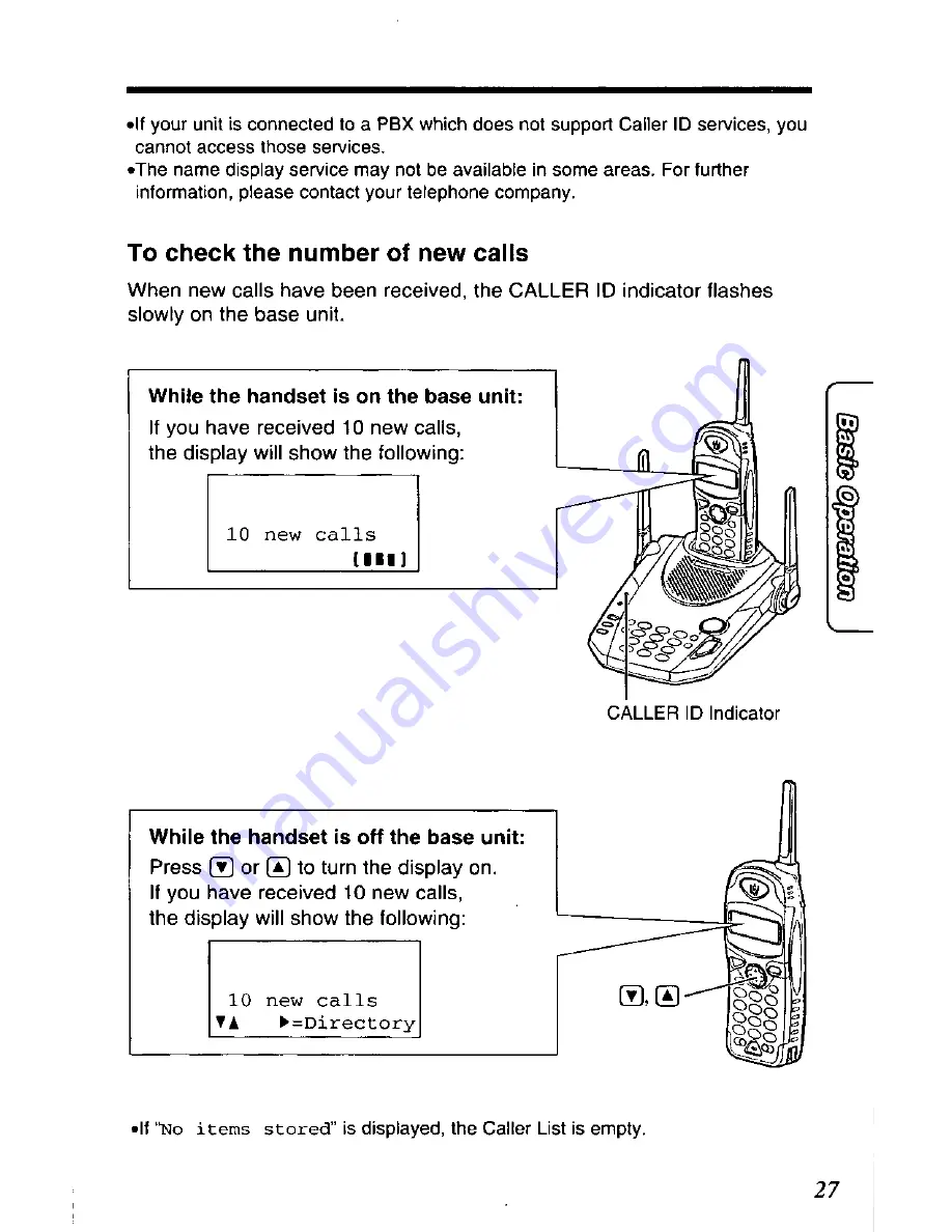 Panasonic KX-TG2562W User Manual Download Page 27