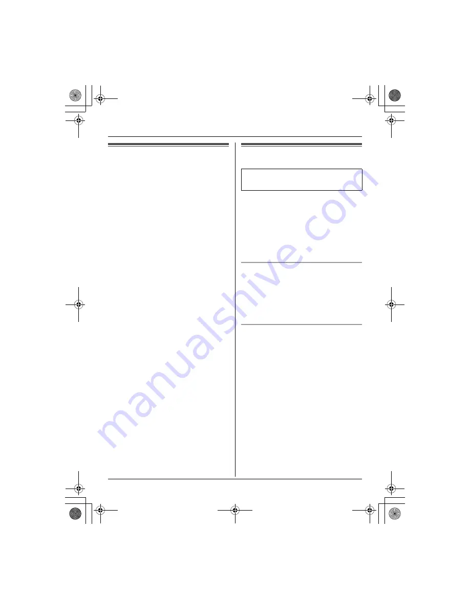 Panasonic KX-TG2621AL Operating Instructions Manual Download Page 31