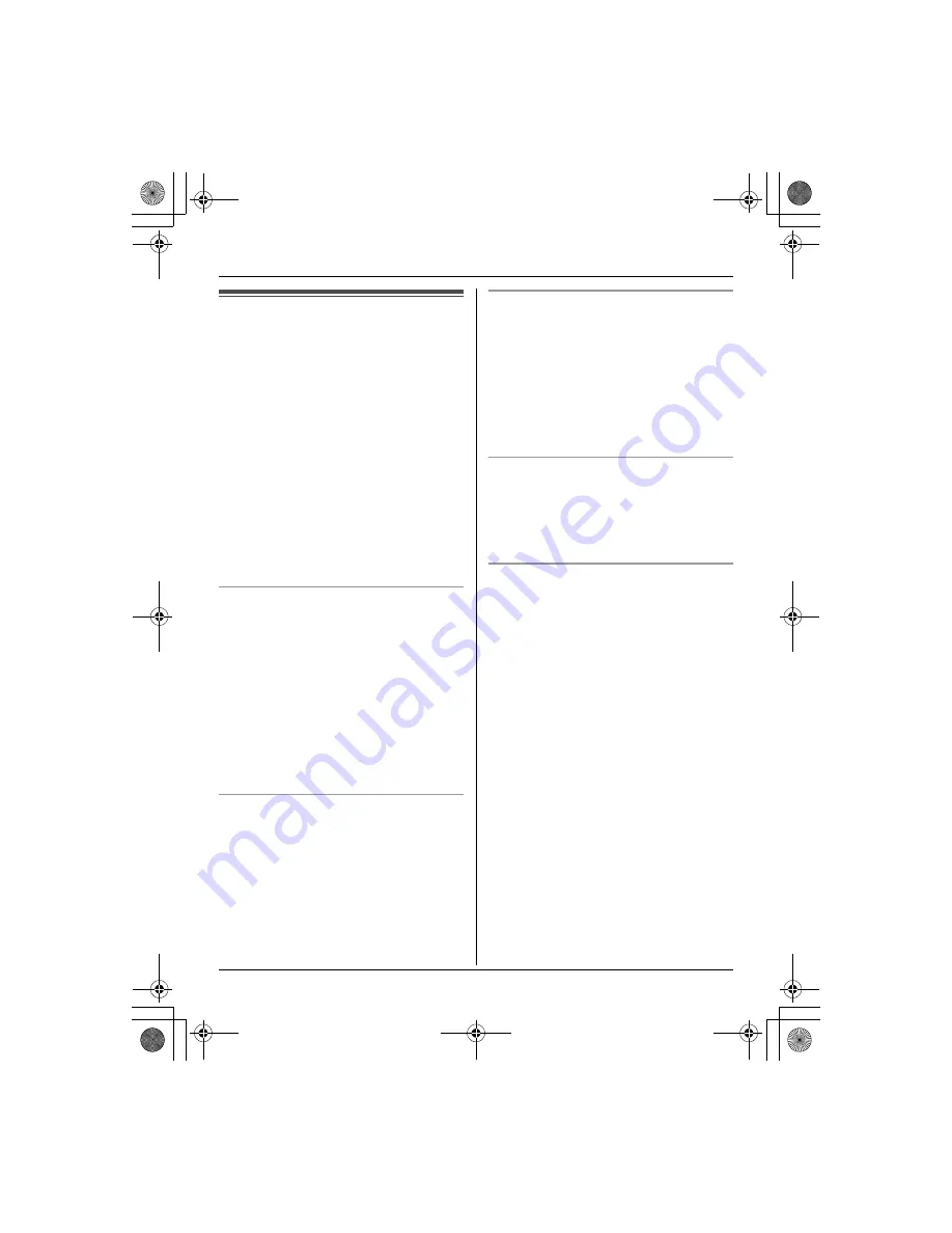 Panasonic KX-TG2621C Скачать руководство пользователя страница 19