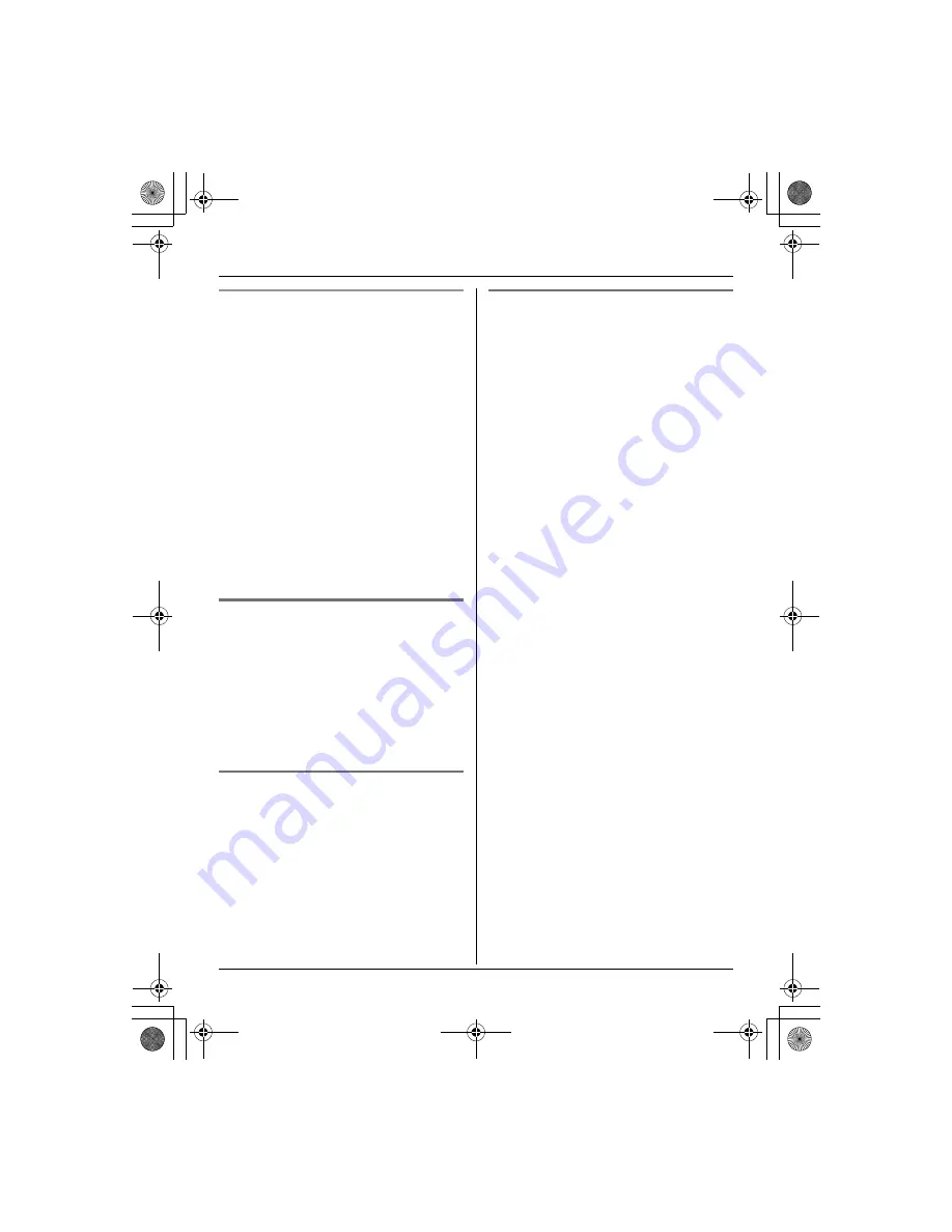 Panasonic KX-TG2621C Скачать руководство пользователя страница 24