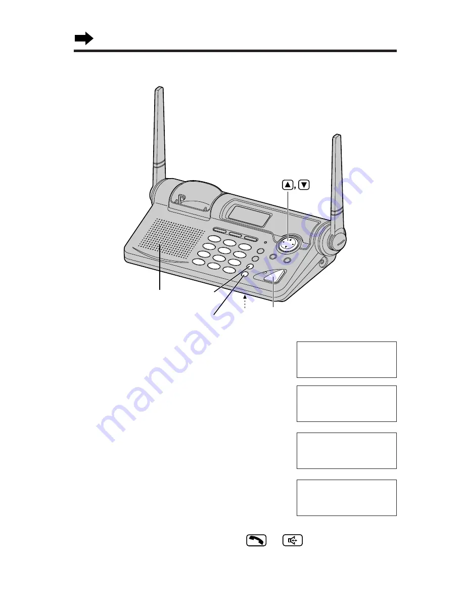 Panasonic KX-TG2650CN Operating Instructions Manual Download Page 22