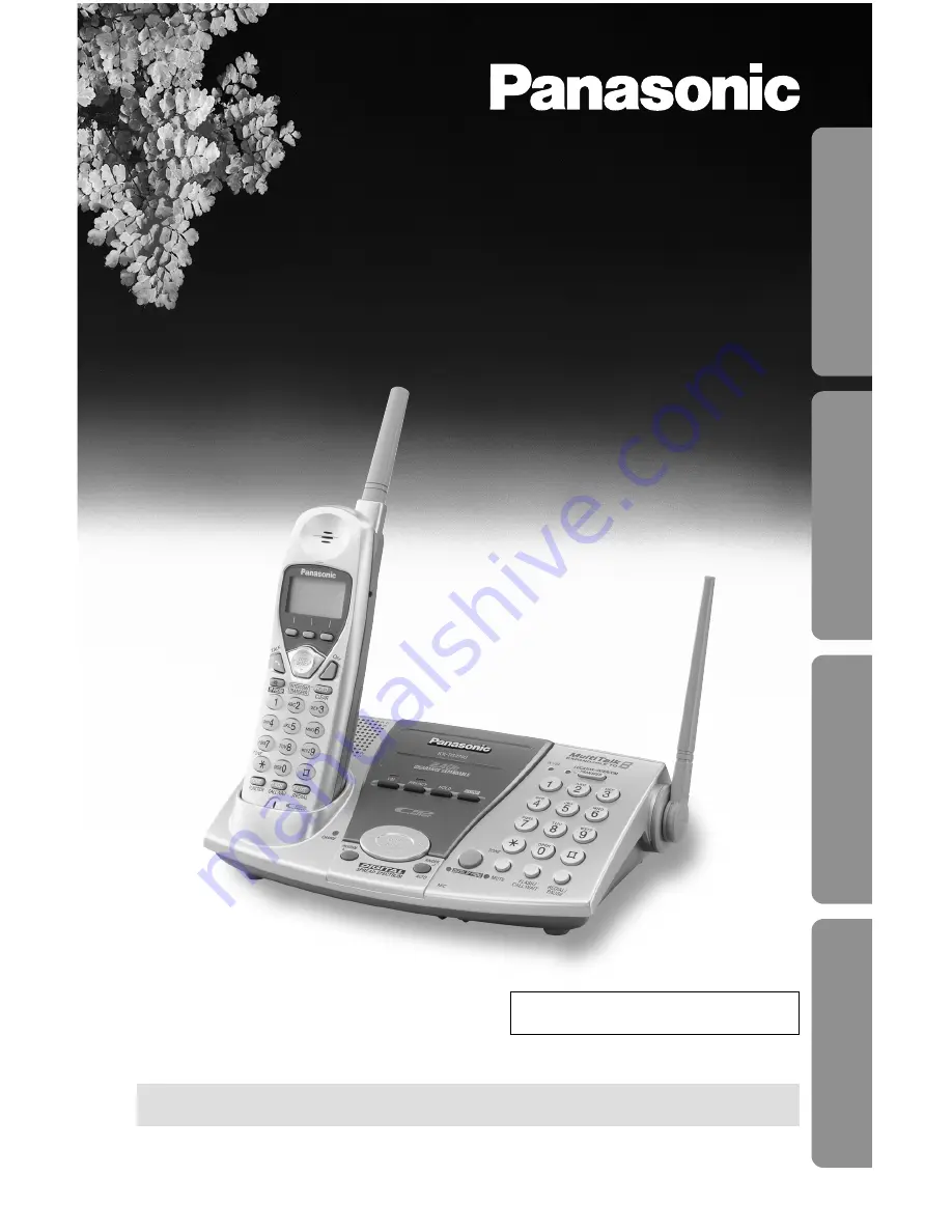 Panasonic KX-TG2700 Скачать руководство пользователя страница 1