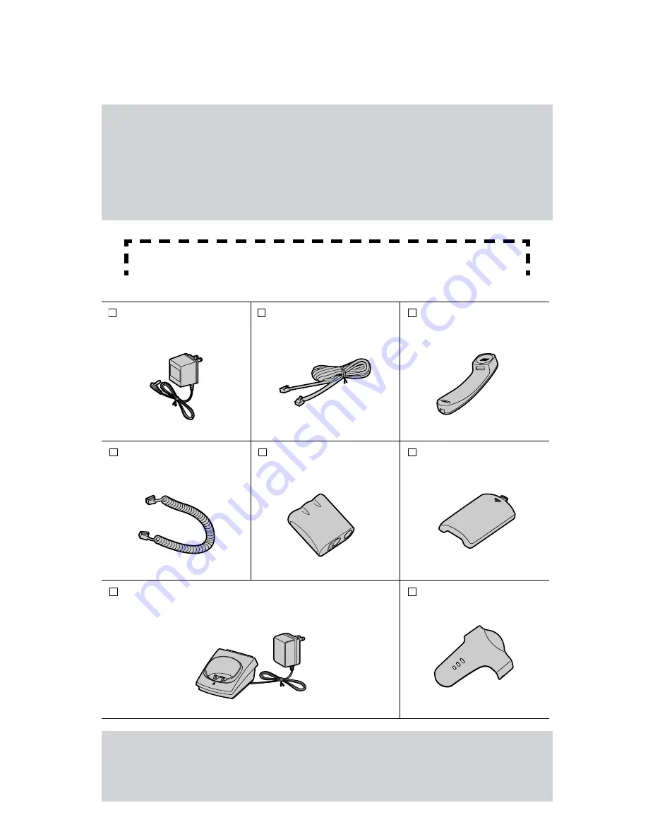 Panasonic KX-TG2750S Operating Instructions Manual Download Page 2