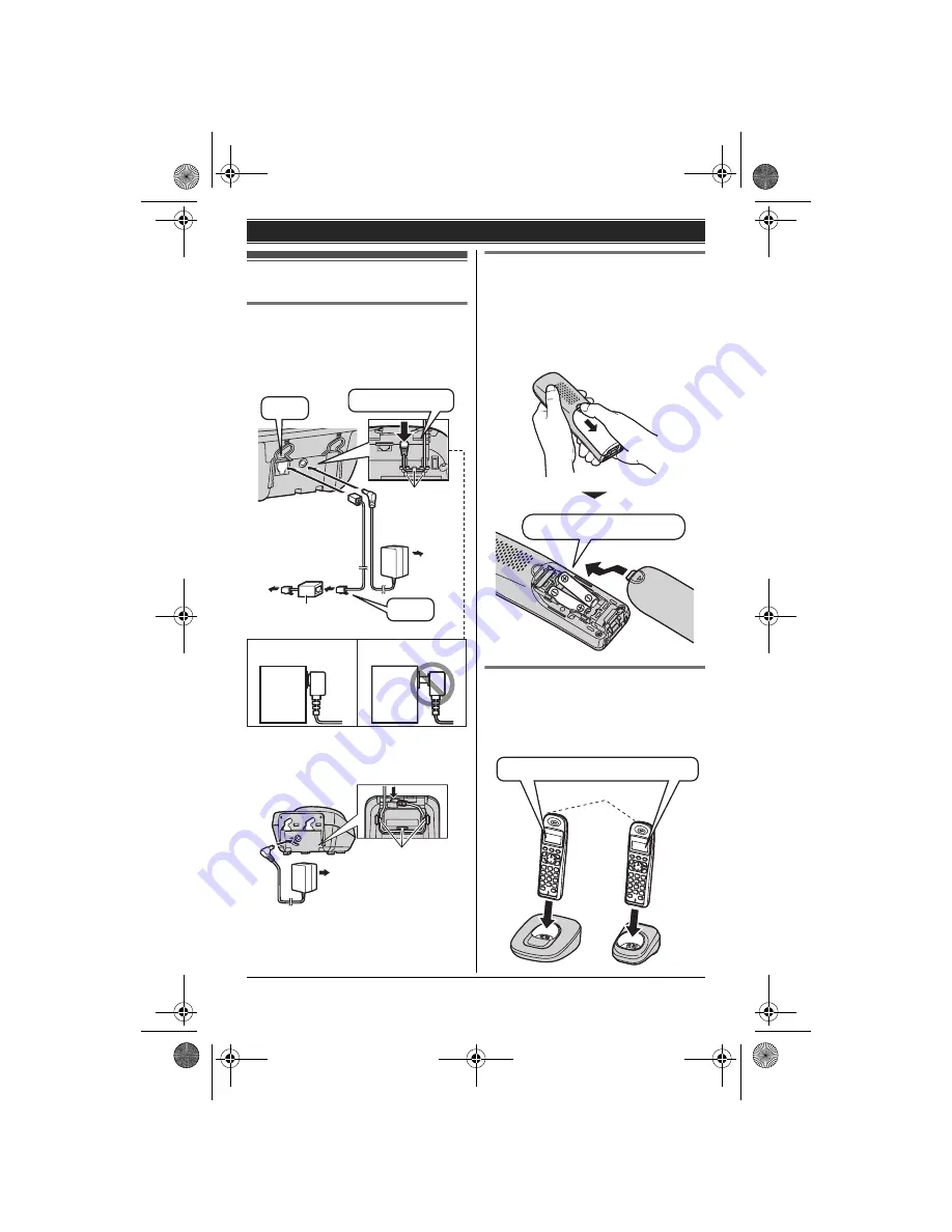 Panasonic KX-TG3611BX User Manual Download Page 7