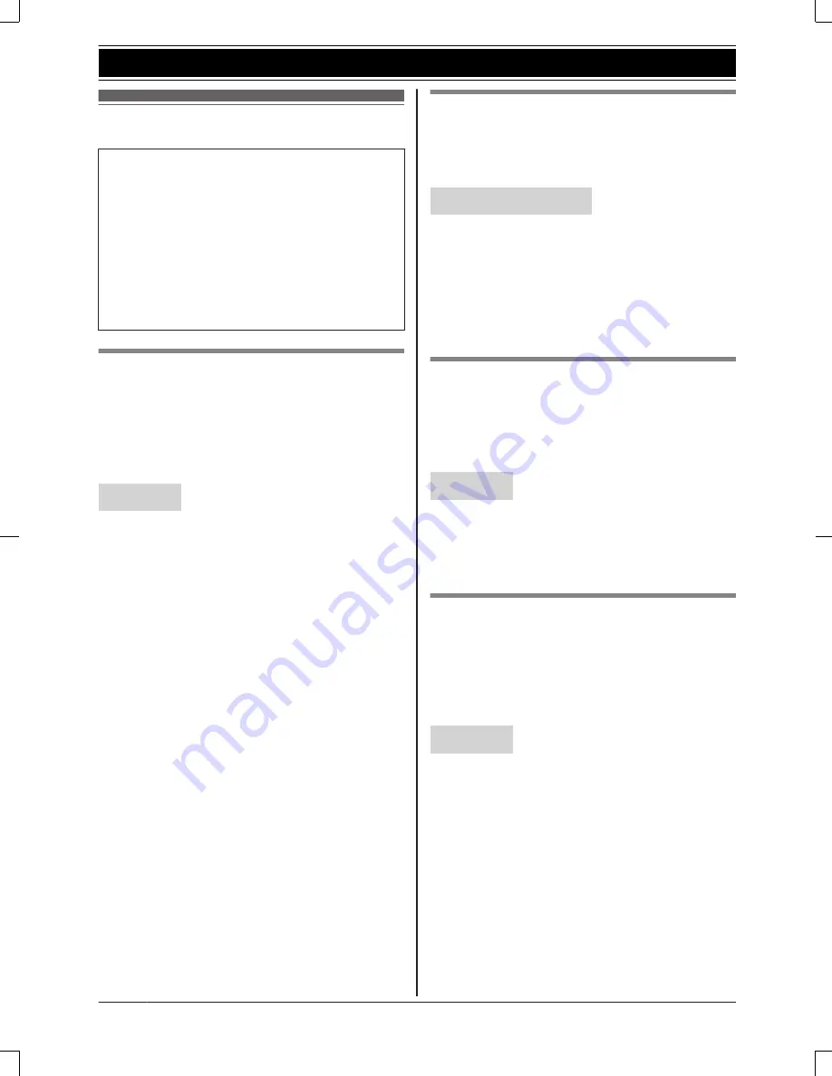 Panasonic KX-TG365SK Operating Instructions Manual Download Page 16