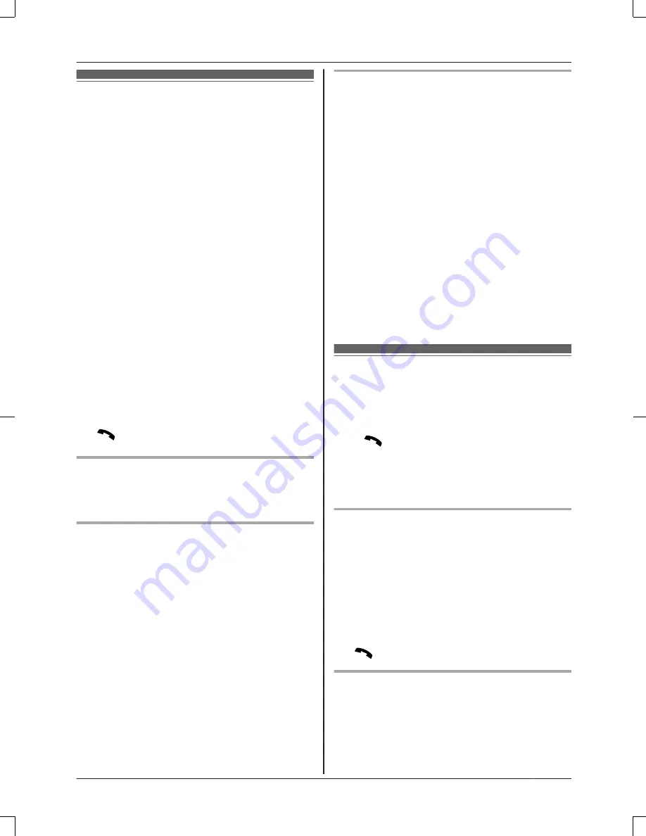 Panasonic KX-TG365SK Operating Instructions Manual Download Page 21