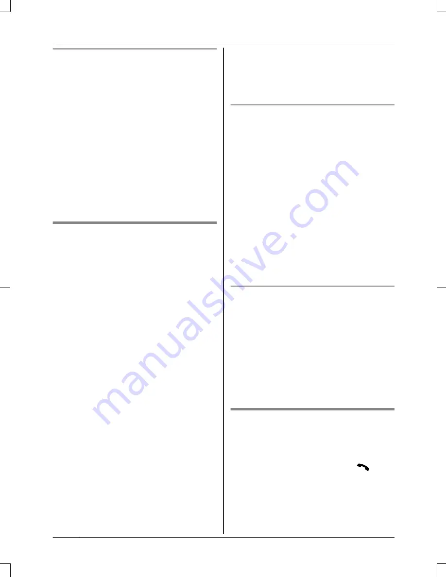 Panasonic KX-TG365SK Operating Instructions Manual Download Page 26