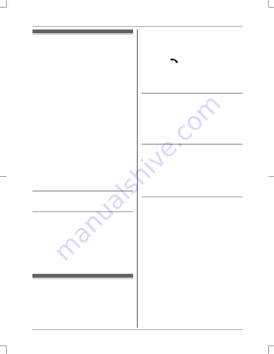 Panasonic KX-TG365SK Operating Instructions Manual Download Page 28