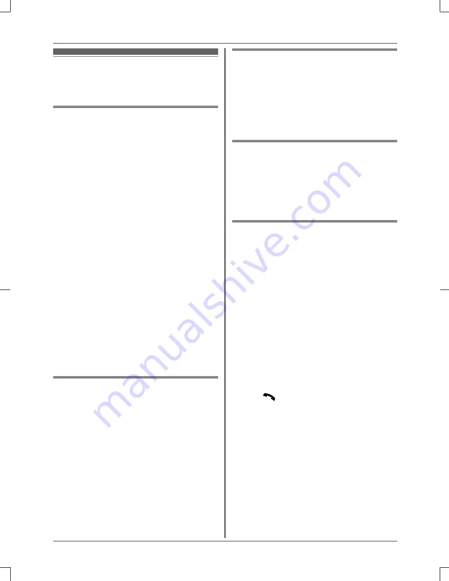 Panasonic KX-TG365SK Operating Instructions Manual Download Page 35