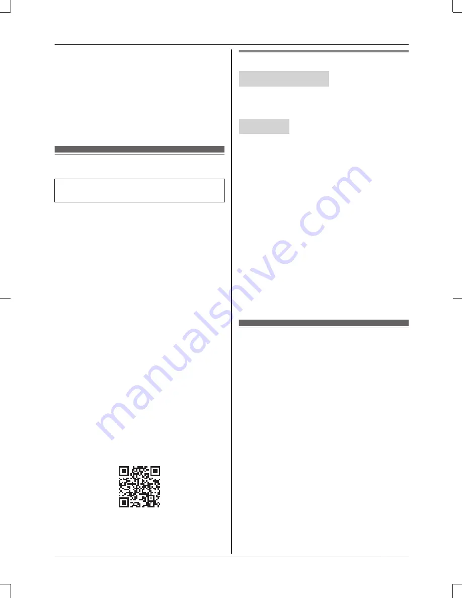 Panasonic KX-TG365SK Operating Instructions Manual Download Page 53