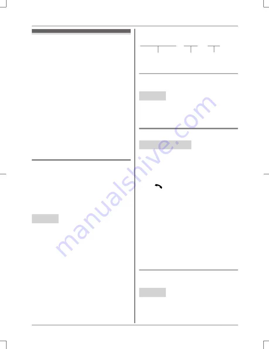 Panasonic KX-TG365SK Operating Instructions Manual Download Page 63