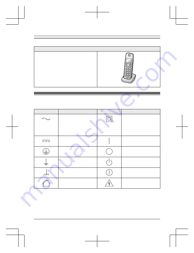 Panasonic KX-TG3834 Operating Instructions Manual Download Page 5