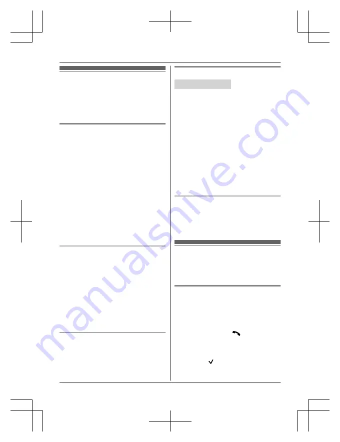 Panasonic KX-TG3834 Operating Instructions Manual Download Page 42