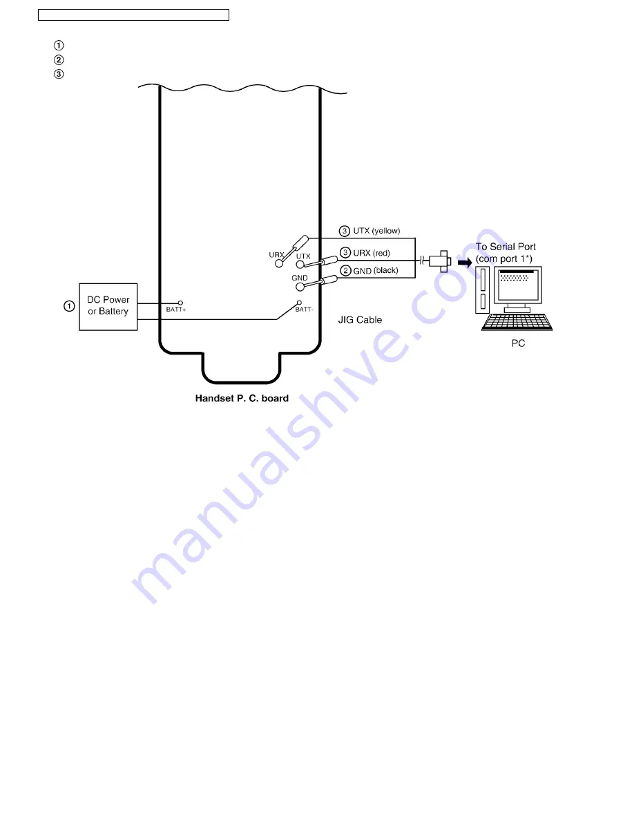 Panasonic KX-TG4011LAT Service Manual Download Page 46