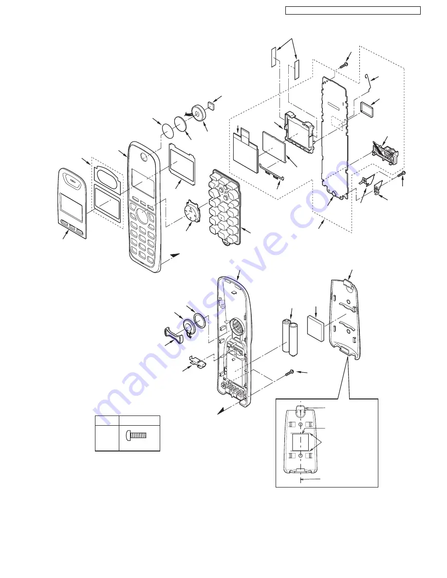 Panasonic KX-TG4011LAT Service Manual Download Page 73