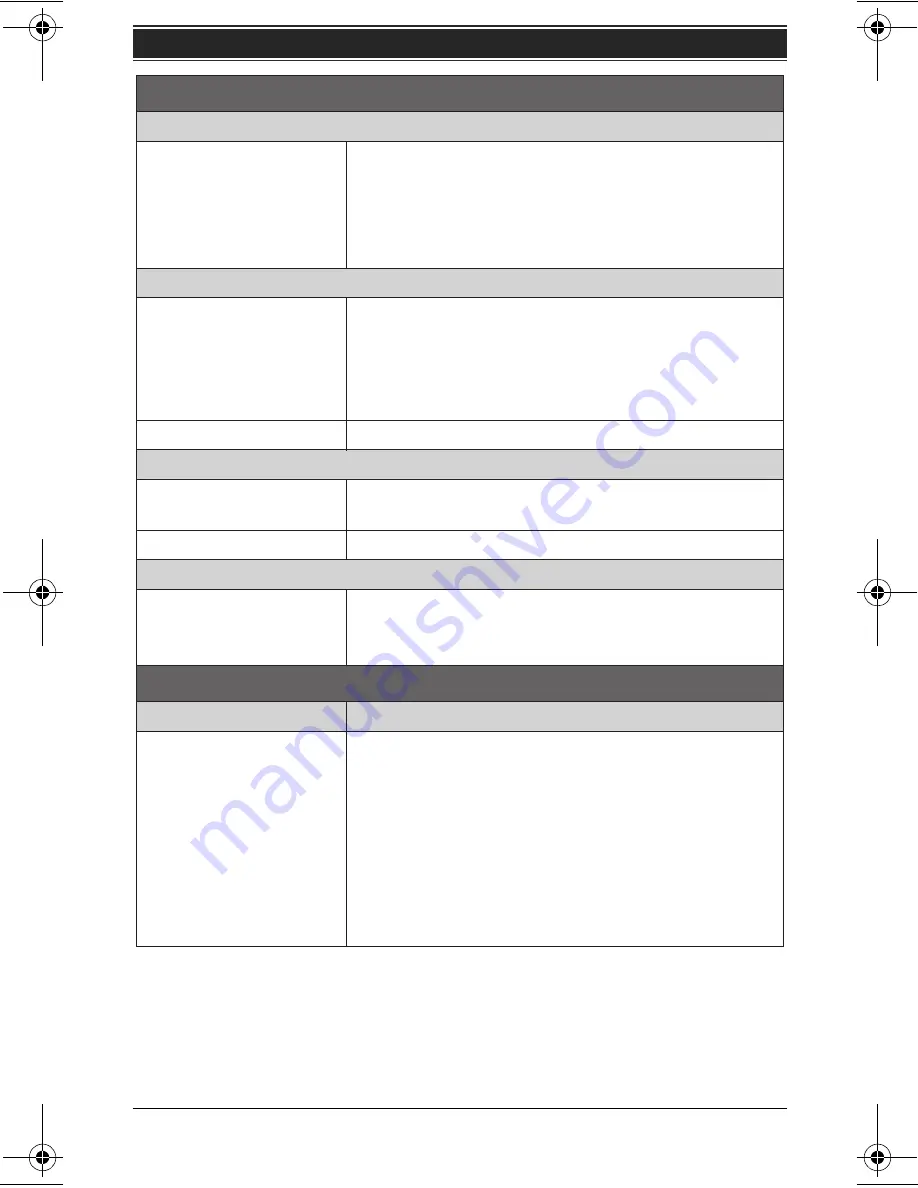 Panasonic KX-TG4011N Operating Instructions Manual Download Page 46