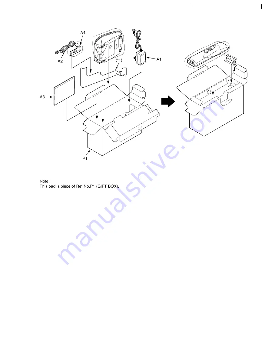 Panasonic KX-TG4011N Service Manual Download Page 73