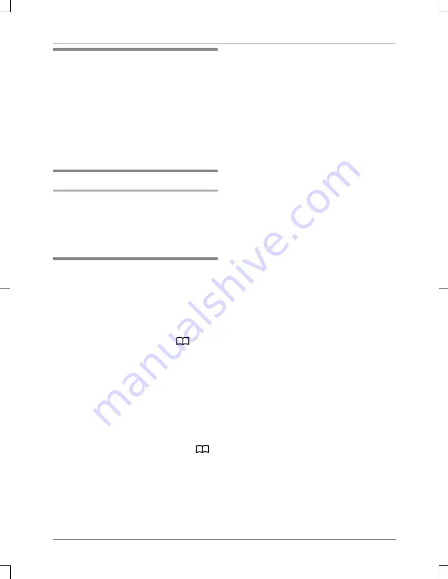 Panasonic KX-TG4222N Operating Instructions Manual Download Page 18