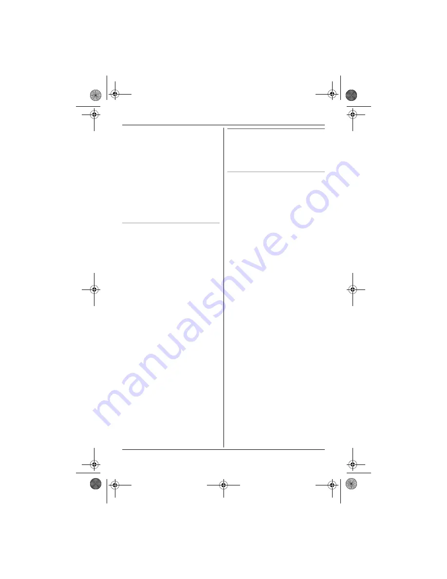 Panasonic KX-TG4311C Operating Instructions Manual Download Page 8