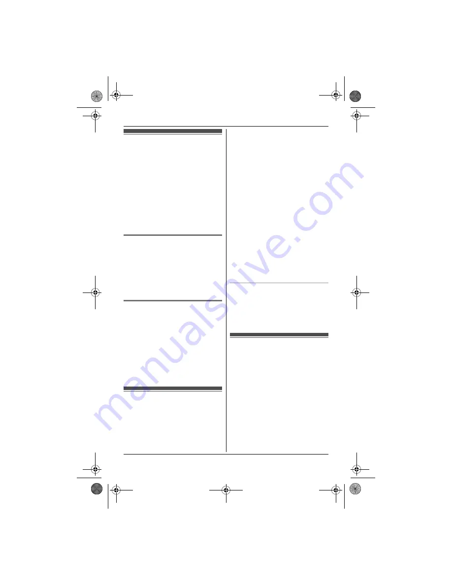 Panasonic KX-TG4311C Operating Instructions Manual Download Page 32