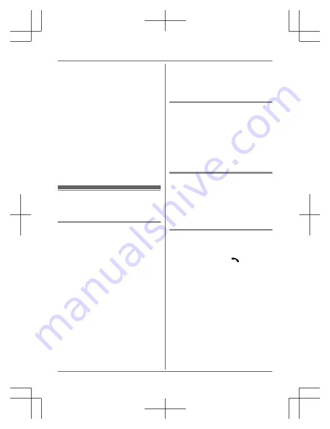 Panasonic KX-TG433CSK Operating Instructions Manual Download Page 19