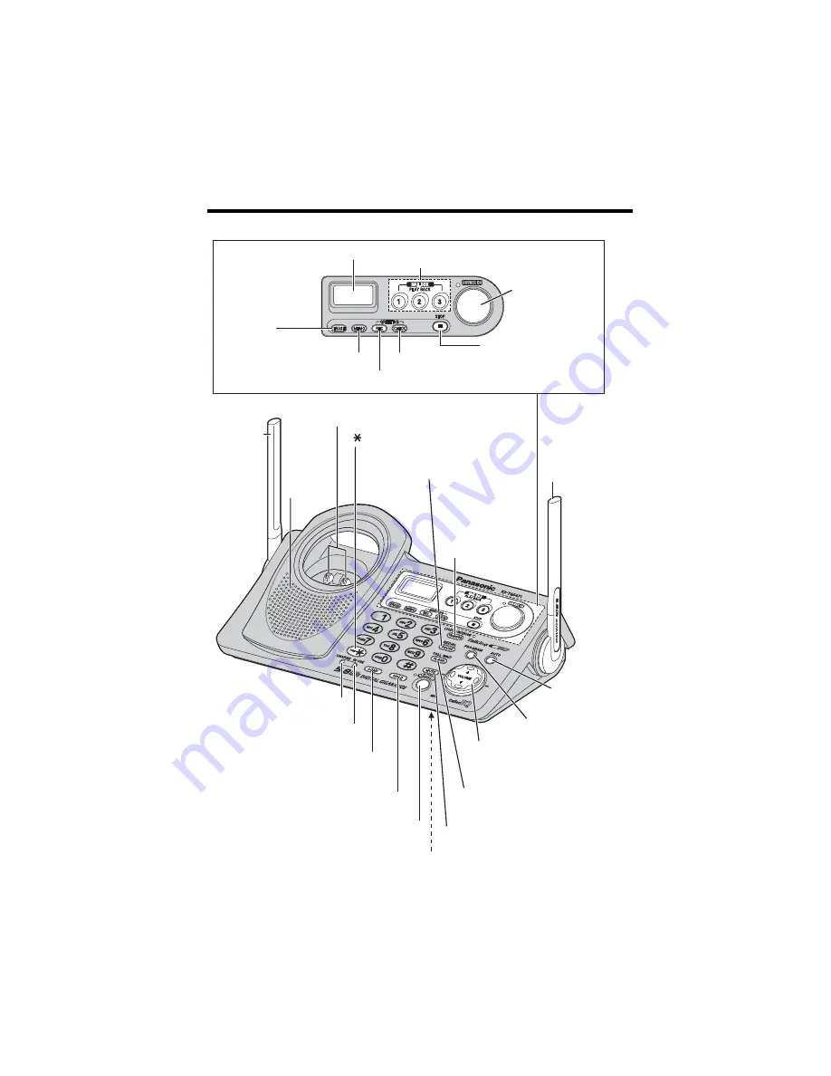 Panasonic KX-TG5471 Operating Instructions Manual Download Page 6