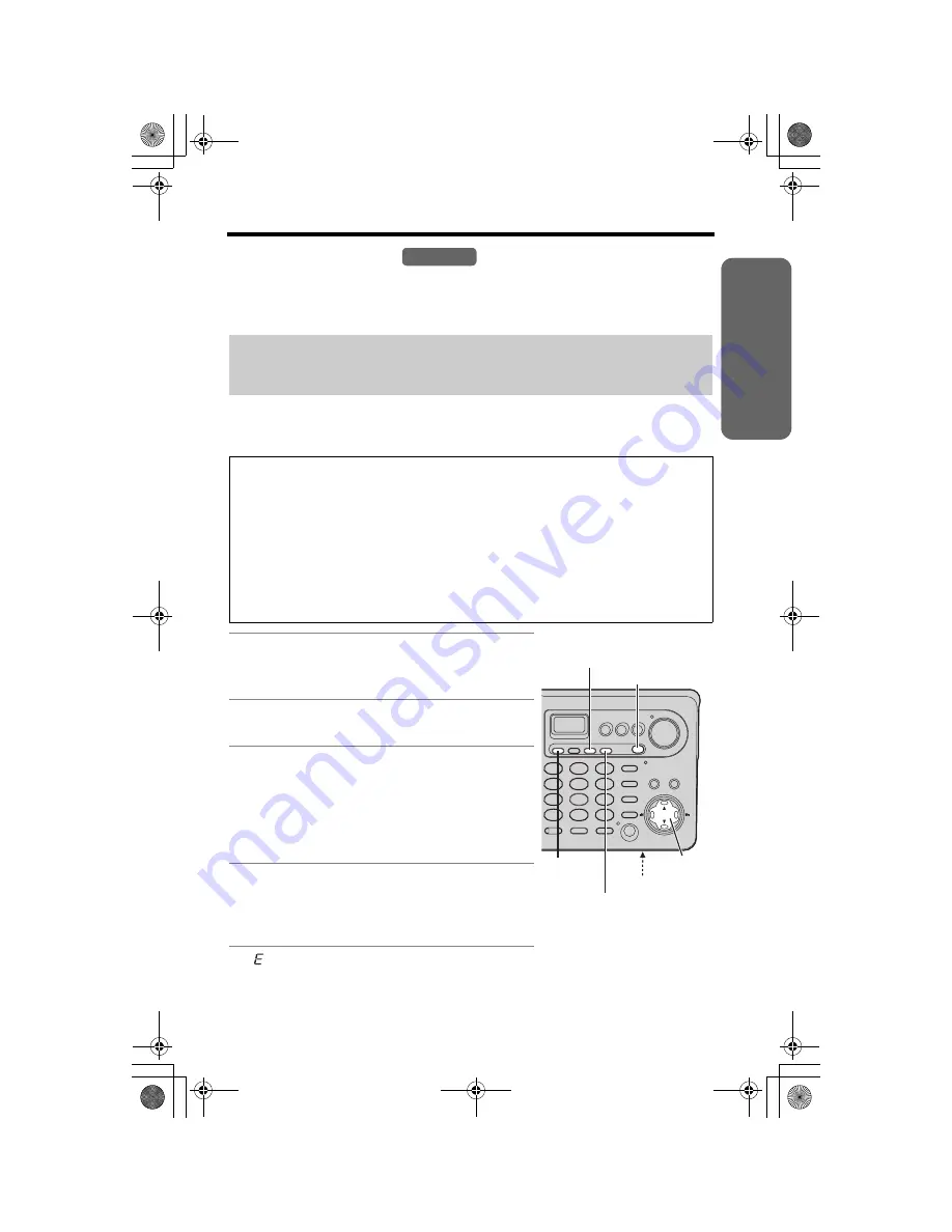 Panasonic KX-TG5471C Operating Instructions Manual Download Page 23