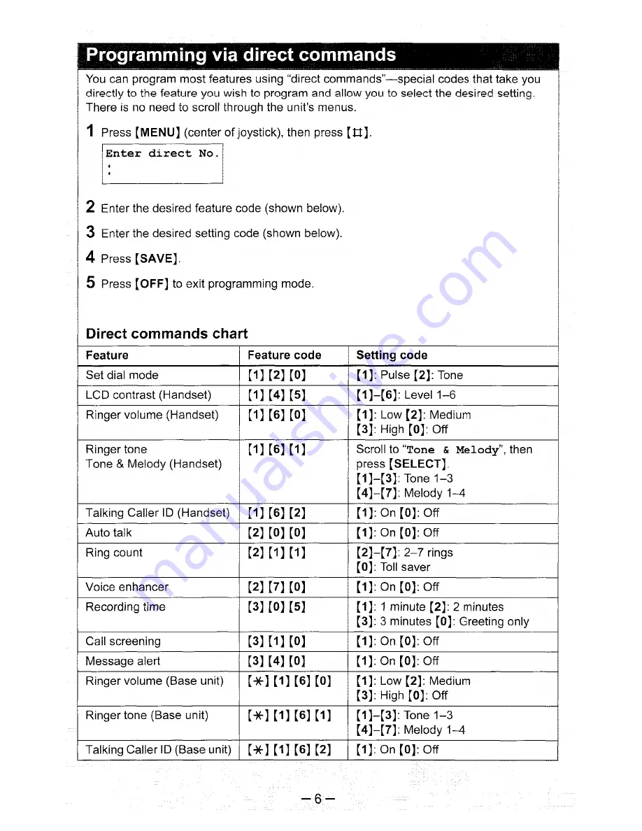 Panasonic KX-TG5571 Скачать руководство пользователя страница 98