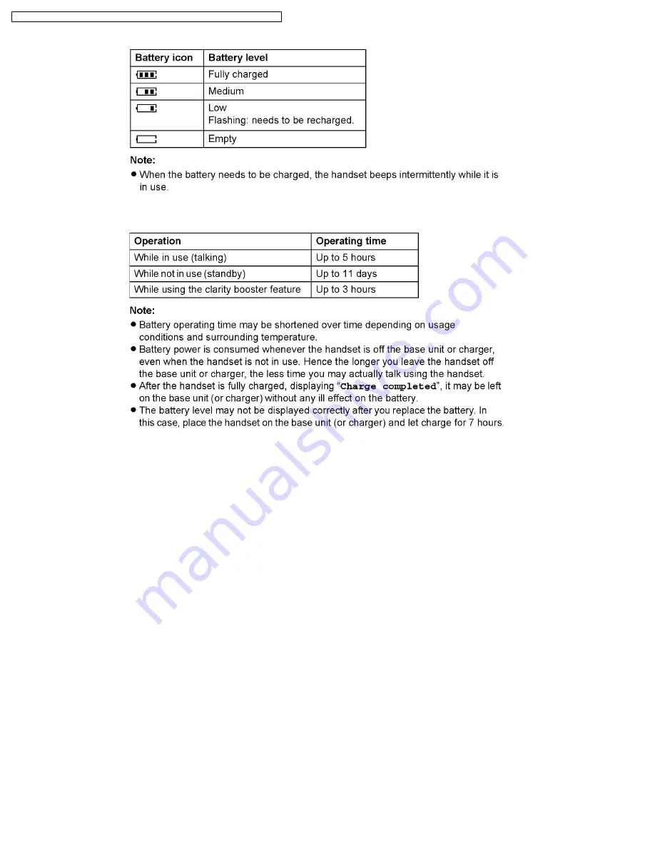 Panasonic KX-TG5631S Service Manual Download Page 8