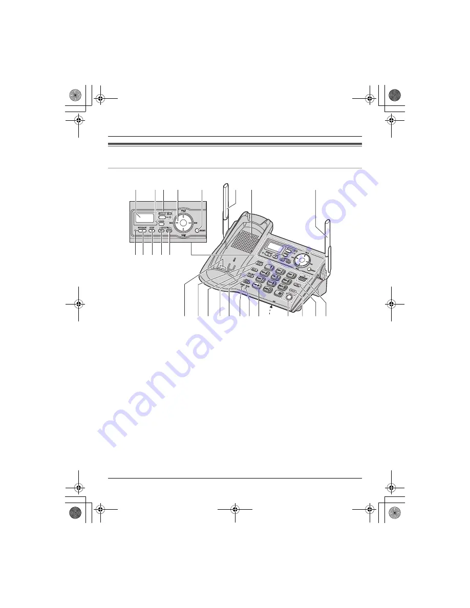 Panasonic KX-TG5671C Operating Instructions Manual Download Page 12