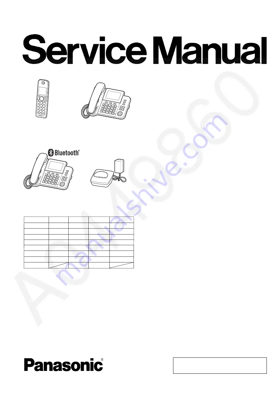 Panasonic KX-TG572SK Скачать руководство пользователя страница 1