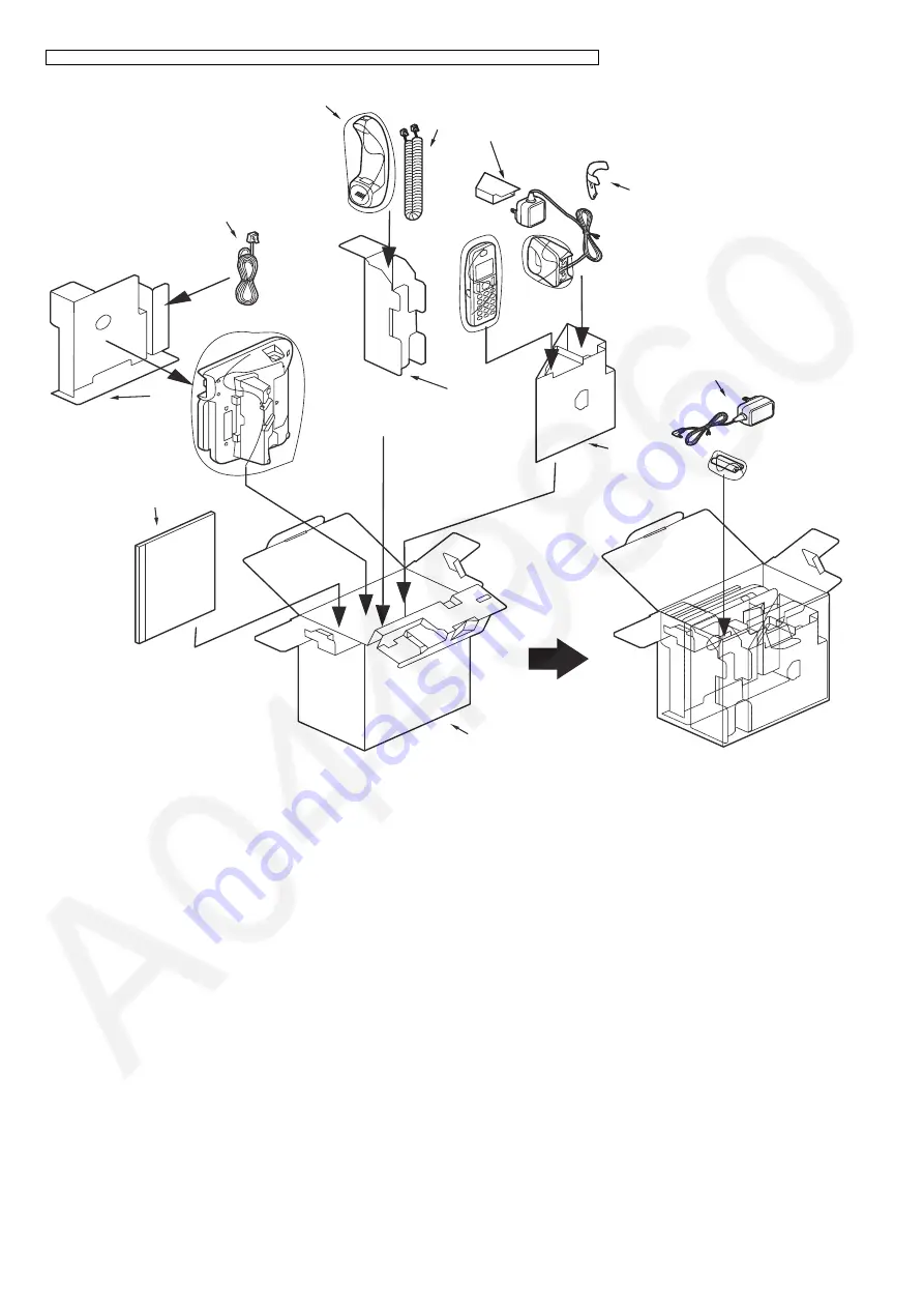 Panasonic KX-TG572SK Service Manual Download Page 108