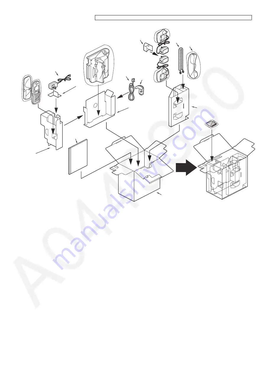 Panasonic KX-TG572SK Service Manual Download Page 109