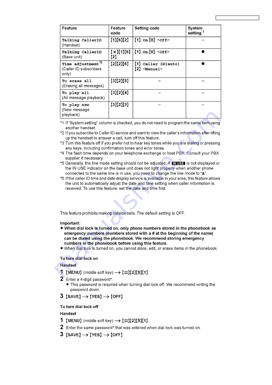 Panasonic KX-TG5771BXS Service Manual Download Page 45