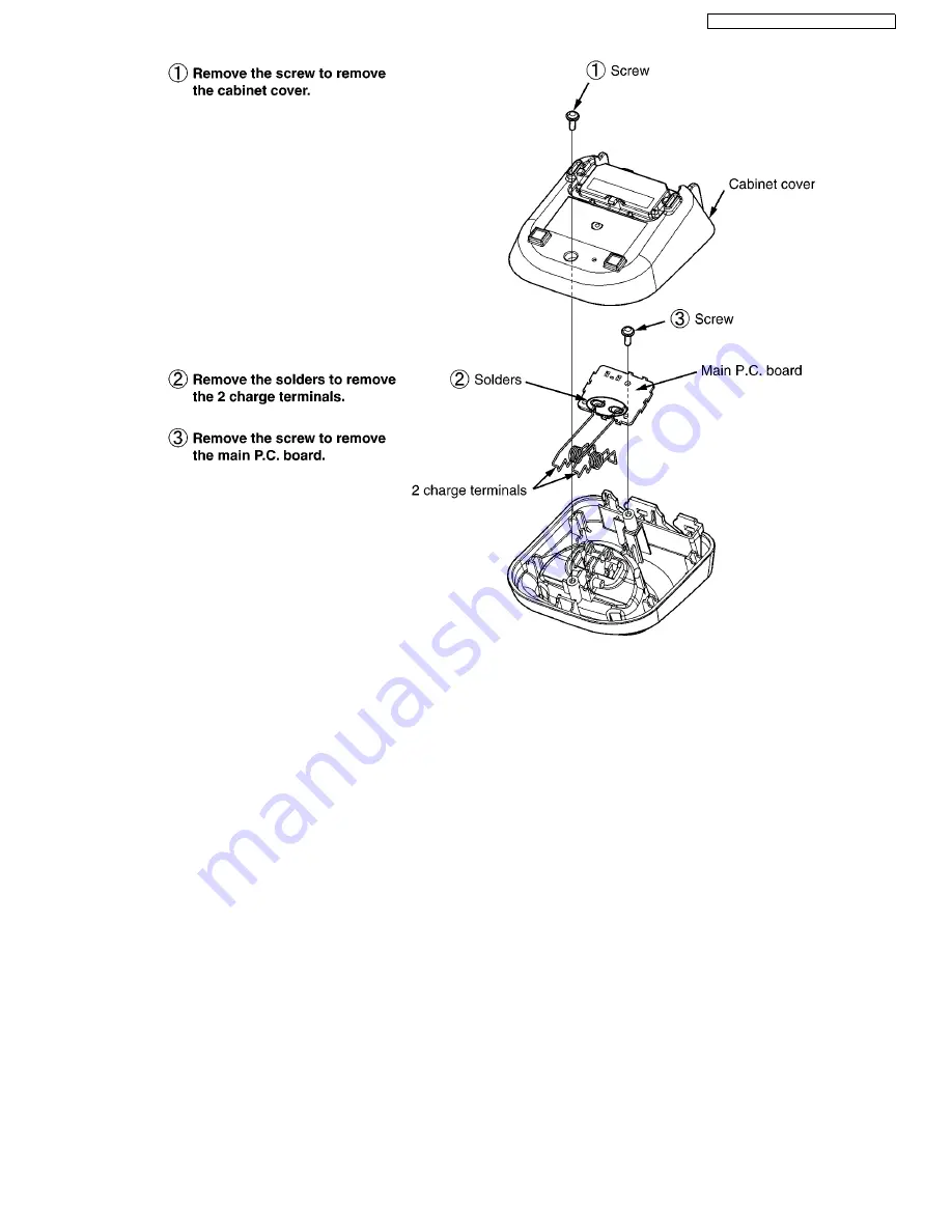 Panasonic KX-TG6321S Service Manual Download Page 71