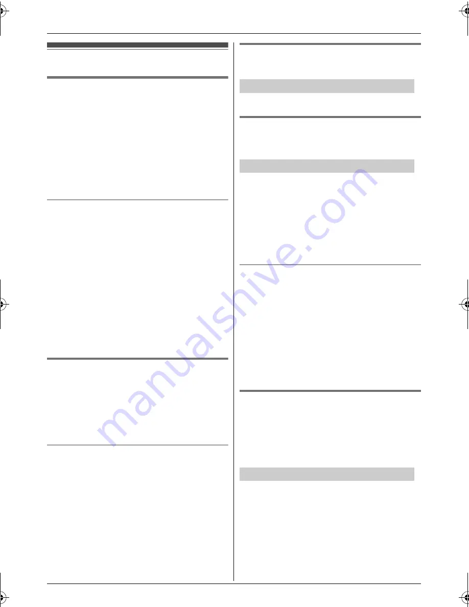 Panasonic KX-TG6461AL Operating Instructions Manual Download Page 14