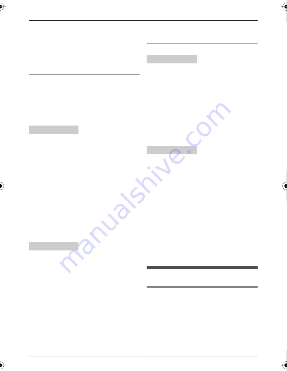 Panasonic KX-TG6461AL Operating Instructions Manual Download Page 25