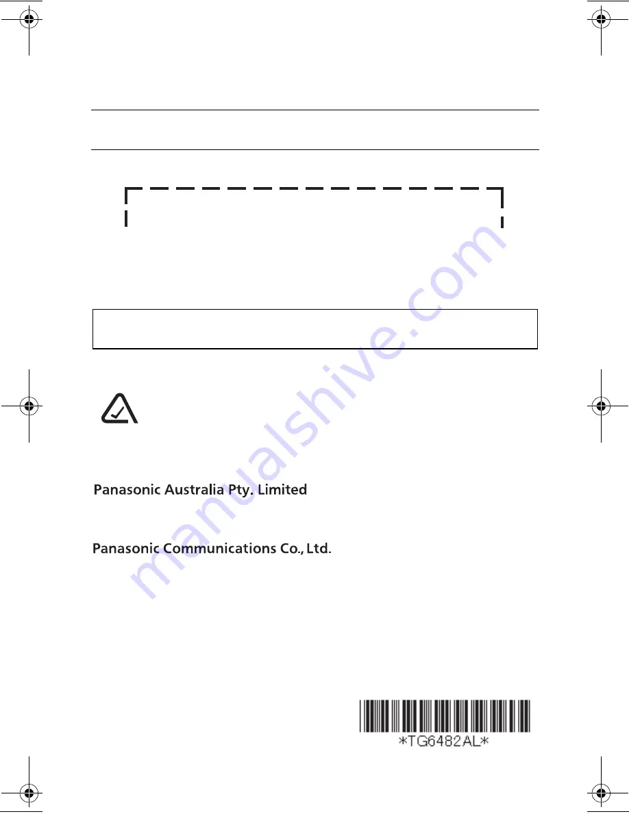 Panasonic KX-TG6482AL Скачать руководство пользователя страница 48