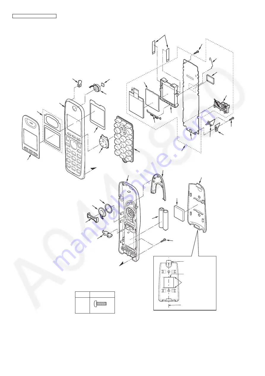 Panasonic KX-TG6521BXB Service Manual Download Page 78