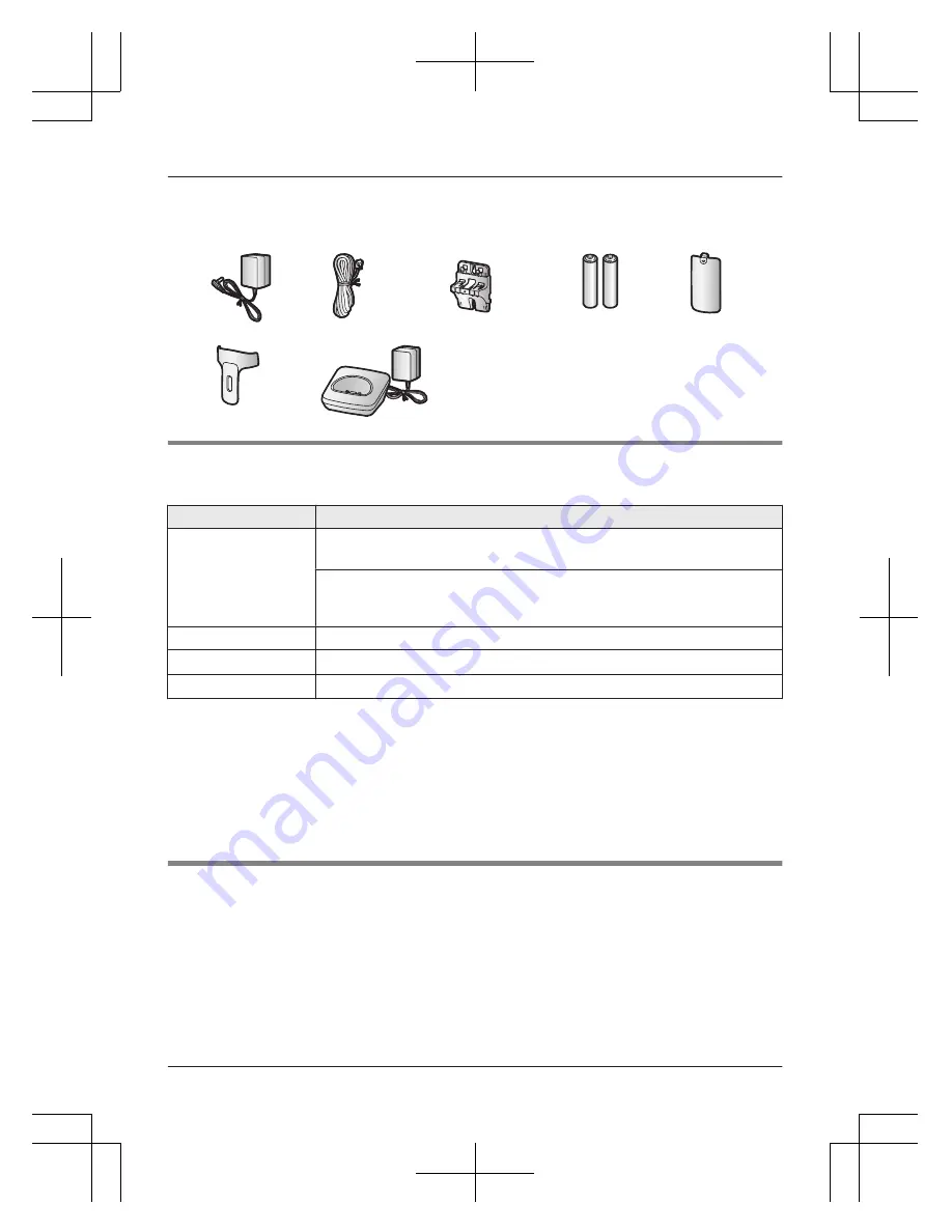 Panasonic KX-TG654SK Скачать руководство пользователя страница 5