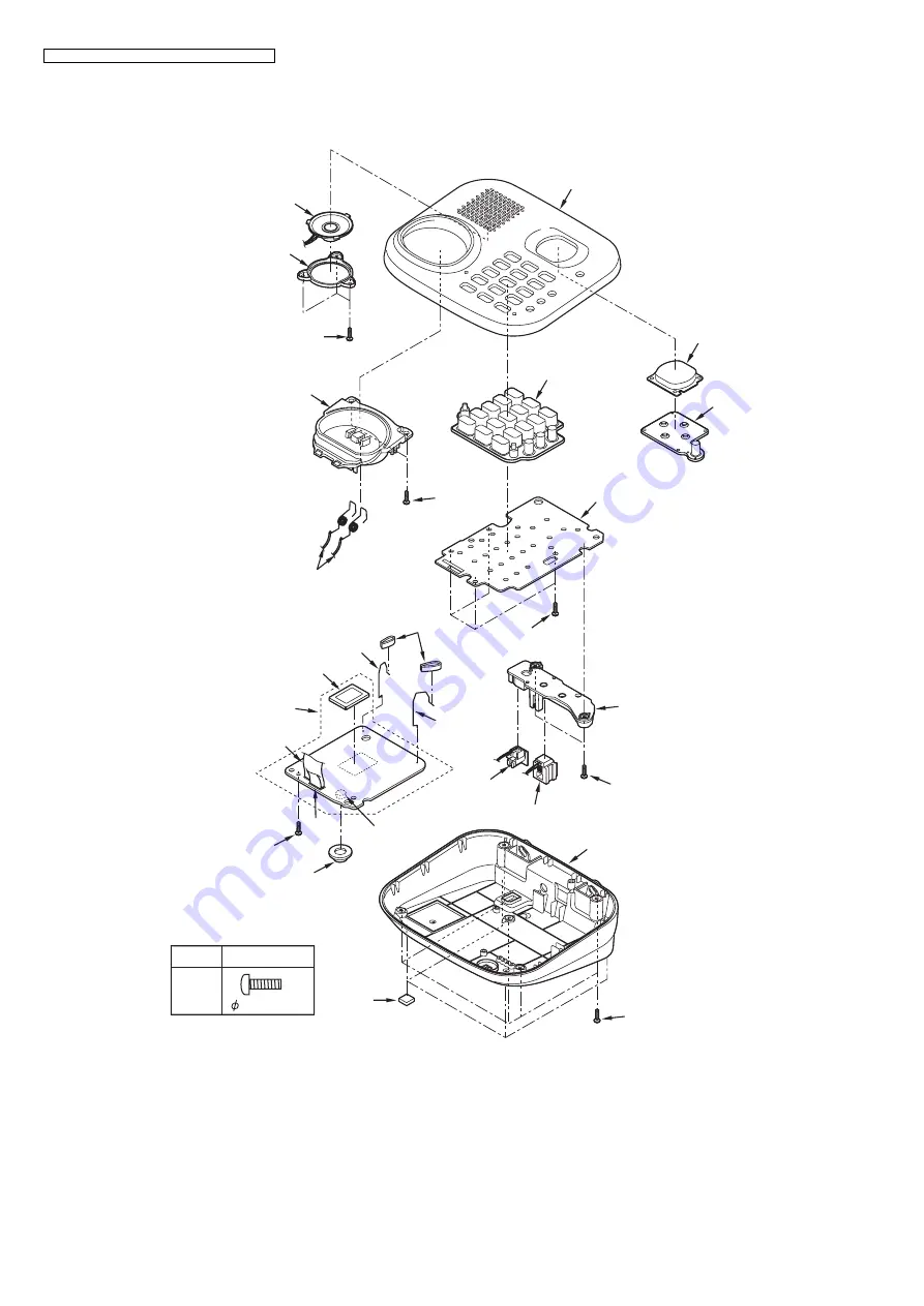 Panasonic KX-TG6551CAM Service Manual Download Page 86