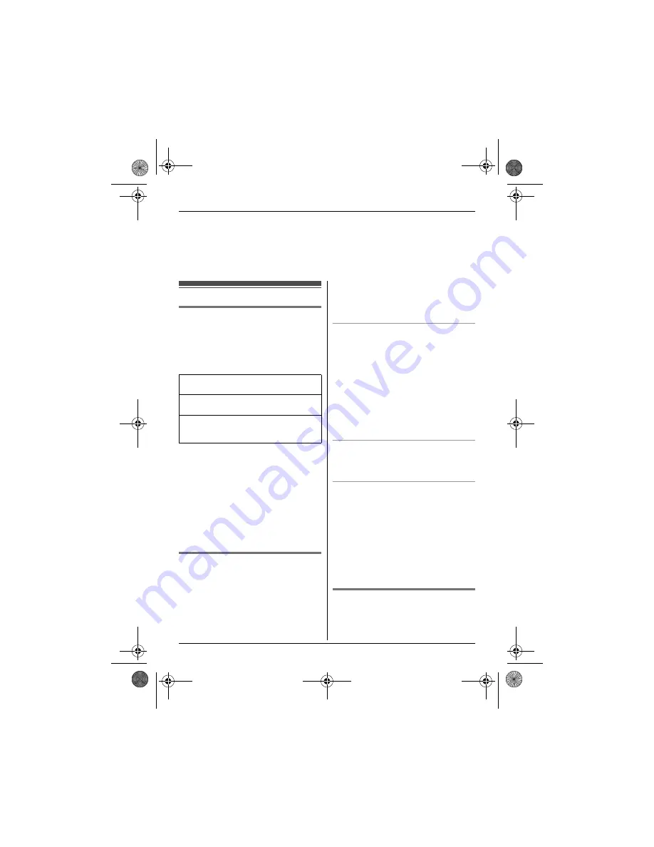 Panasonic KX-TG6611PD Operating Instructions Manual Download Page 27