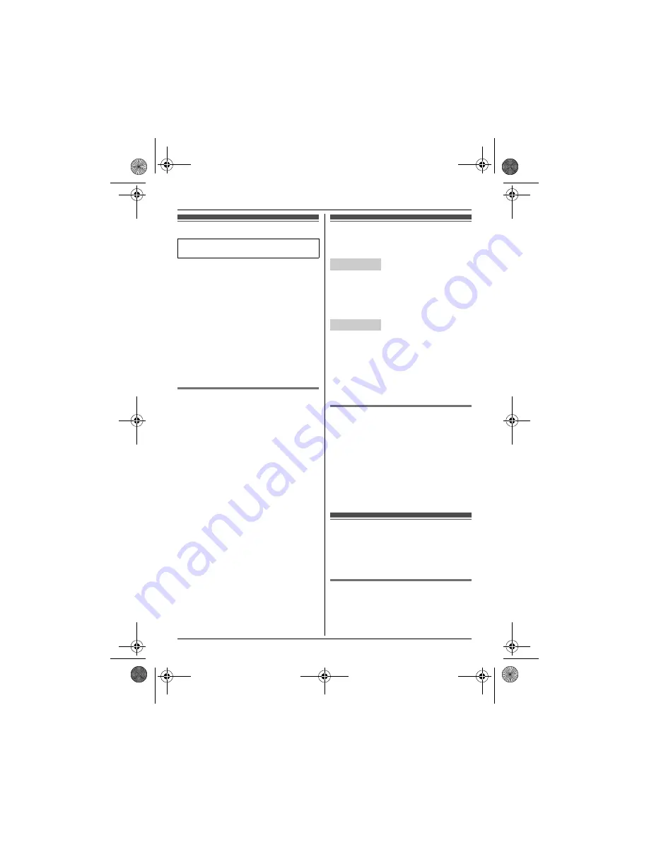 Panasonic KX-TG6611PD Operating Instructions Manual Download Page 36