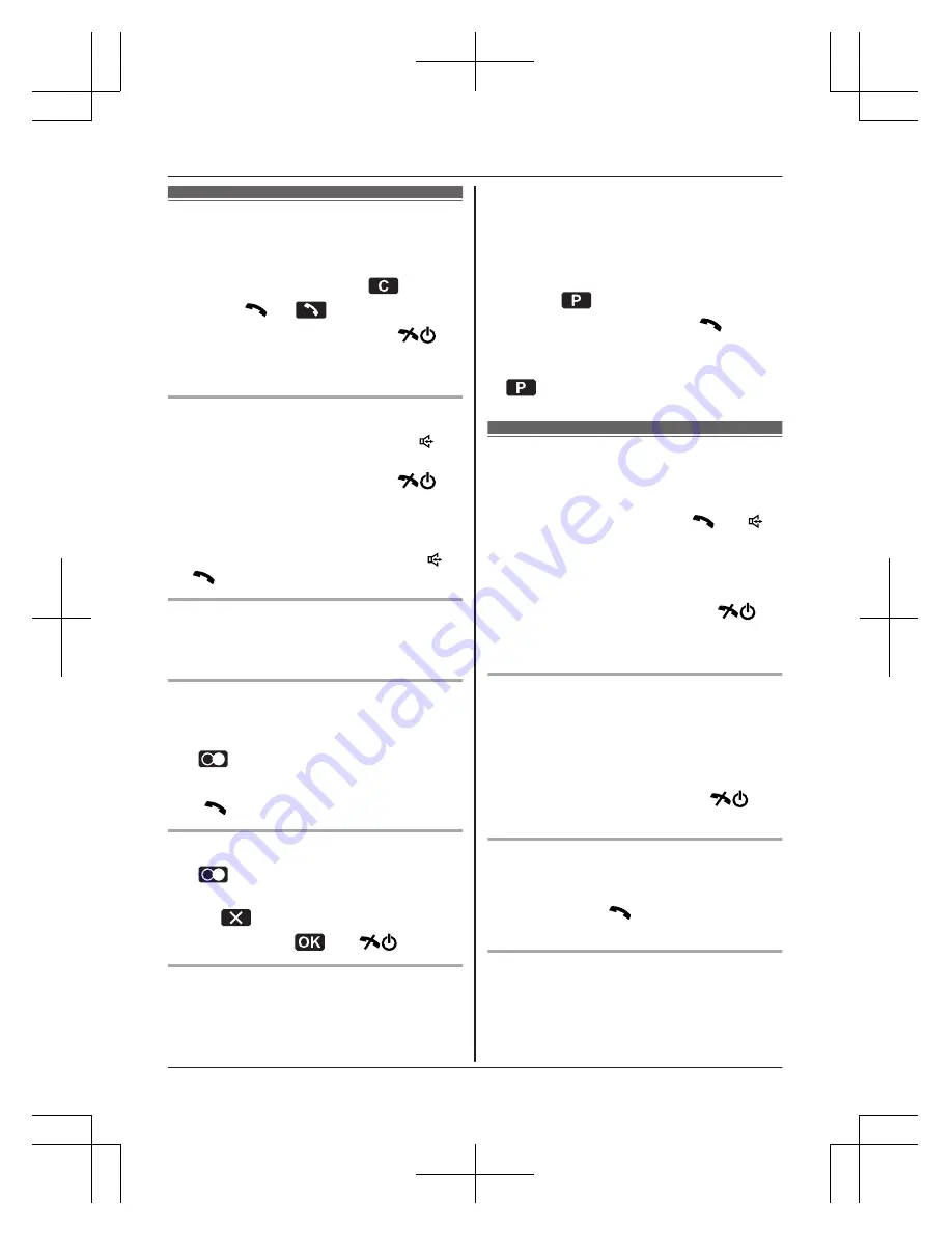 Panasonic KX-TG6711E Operating Instructions Manual Download Page 19